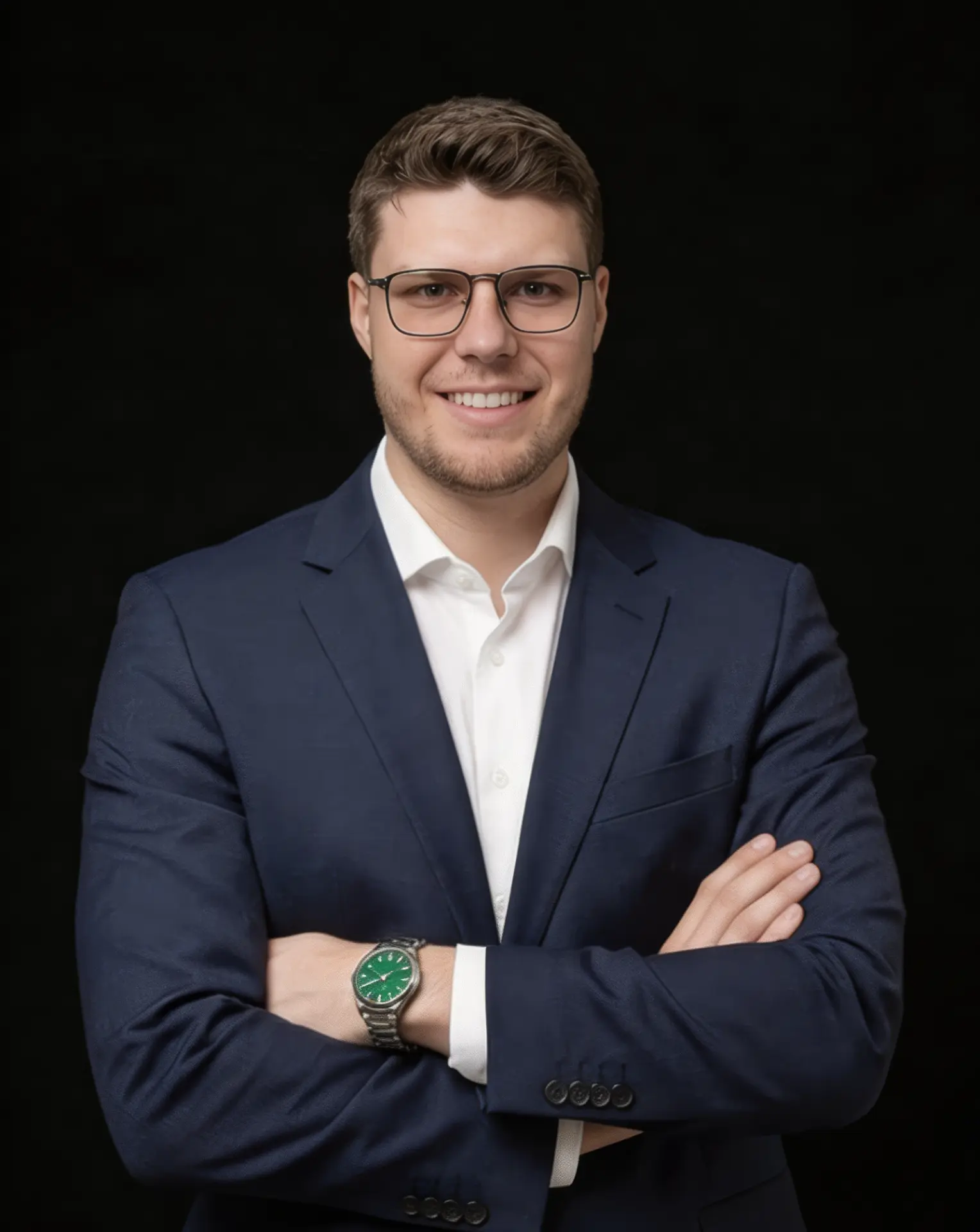 Michael Mündörfer mit verschränkten Armen